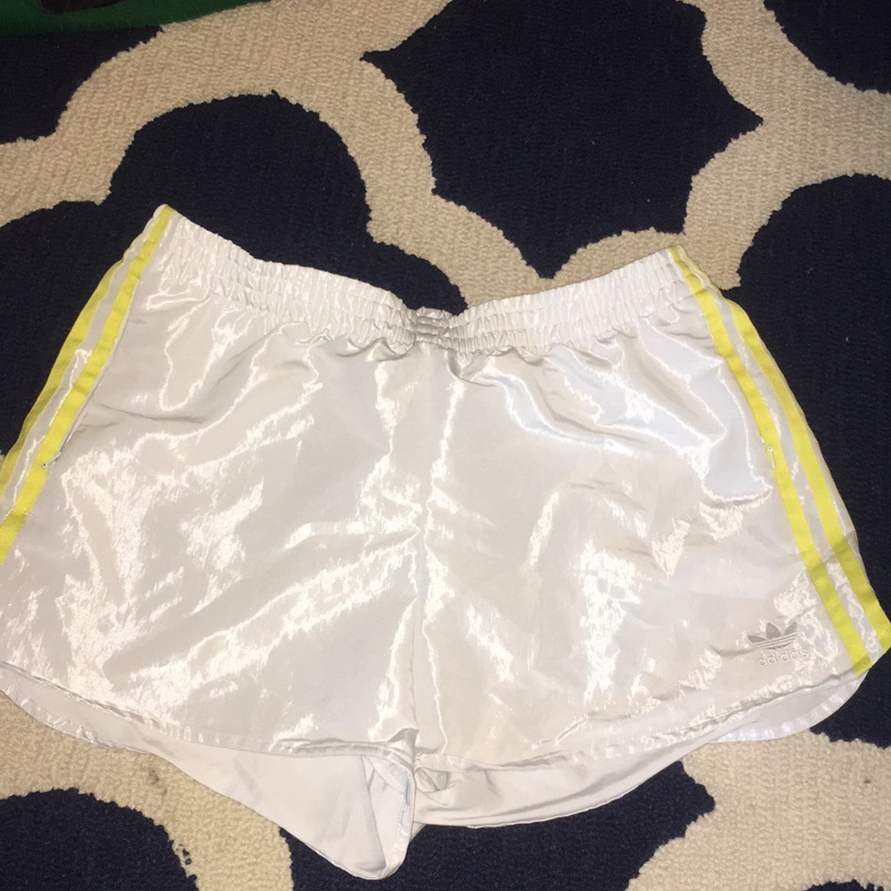 Brand new metallic adidas shorts!